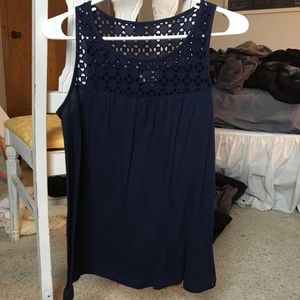 🌸2 for $15🌸 navy blue tank top
